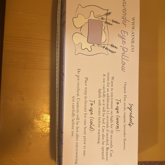 Lavender eye pillow and lavender and vanilla “sleep” bath bomb - Picture 5 of 7